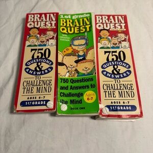 Brain Quest For 1st Graders Questions And Answers To Challenge Little Minds Set3